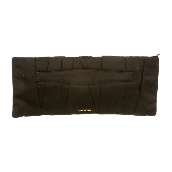 Prada Satin Clutch - Picture 1 of 6